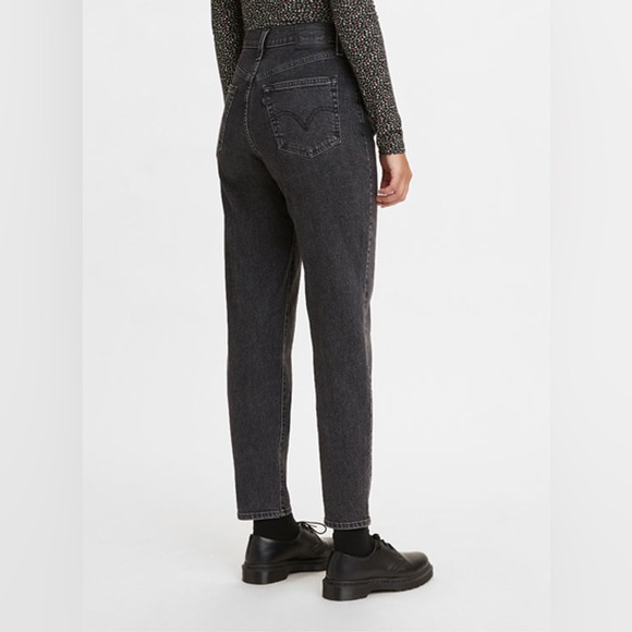 LEVIS High-waisted Taper fit mom Jeans size 30 - Gray - Picture 15 of 16
